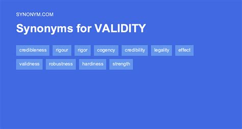 validity synonym|validity synonym psychology.
